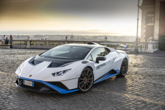 Lamborghini Hurac N Sto 4k White Car Supercar Rare