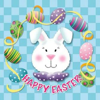 Easter Bunny iPad Wallpaper