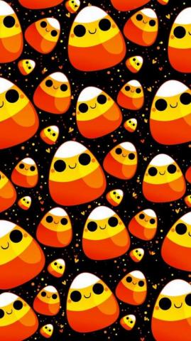 Cute Halloween iPhone Wallpaper 3d