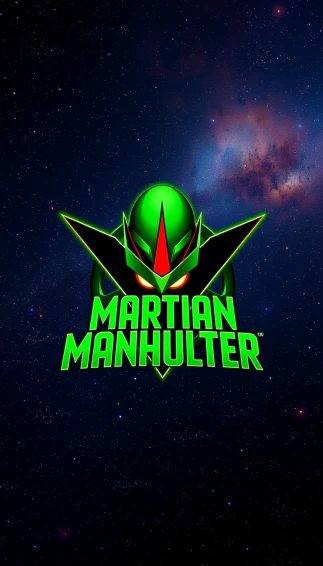 Martian Manhunter Logo Wallpaper