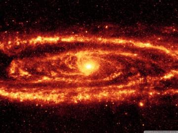 Fire Galaxy Ultra HD Desktop Background Wallpaper For Multi