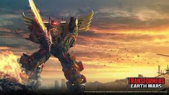 Dinobot Combiner Volcanicus Joining Transformers Earth Wars On