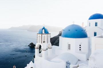 Oia Santorini 4k Wallpaper