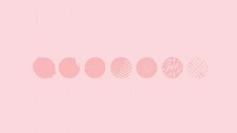 Peach Aesthetic Background Wallpaper