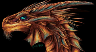 Copper Dragon Background Wallpaper Hivewallpaper