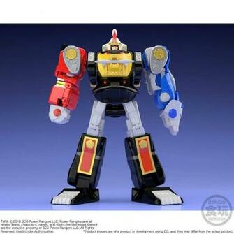 Super Minipla Mighty Morphin Alien Rangers Ninja Megazord White