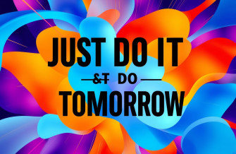 Just Do It Tomorrow Wallpaper