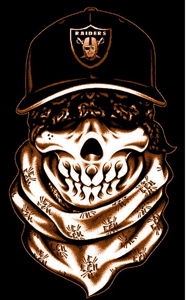 Raiders Skull Photo Gif