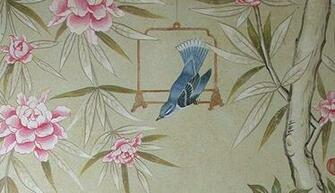 Chinoiserie Bird Perch