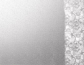 Background Border Lace Metallic Shiny Silver