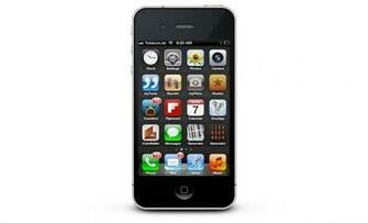 iPhone 4s Homescreen Black Ish