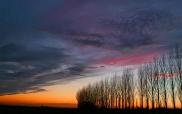 Moody Sky Wallpaper Stock Photos