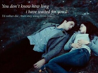 Twilight Wallpaper Bella Swan Edward Cullen