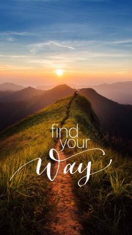 Wallpaper Find Your Way Inspiring Quotes About Life