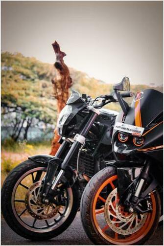 Arbaz D Prince On Ktm Duke200 Wallpaper HD Background