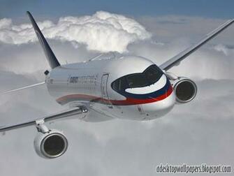 Sukhoi Superjet Desktop Wallpaper Pc