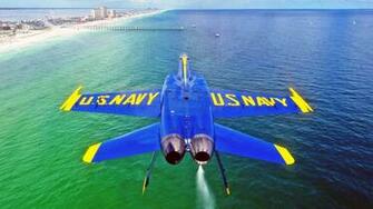 Coolpix The Flipped Blue Angels Pensacola Beach Desktop Pix