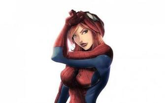 Spider Girl Computer Wallpaper Desktop Background
