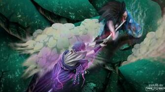 Sasuke Vs Madara Uchiha Anime Fighting HD Wallpaper 1080p
