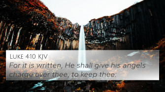Luke Kjv 4k Wallpaper For It Is Written He Shall Give His