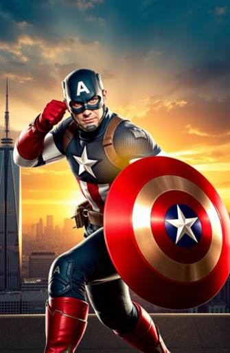 Captain America HD Wallpaper 1080p