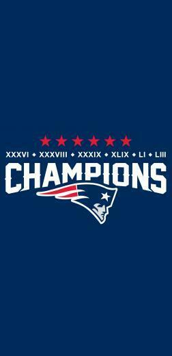 6x Superbowl Champions Phone Wallpaper In Comments Patriots
