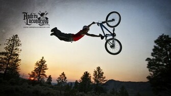 Red Bull Biking Downhill The One Performing Wallpaper HD Pics Hq