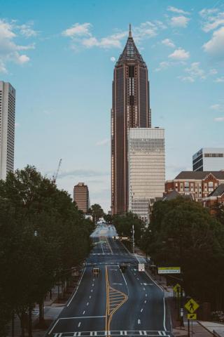 Came Across This Beauty 4k Wallpaper City Aesthetic Atlanta