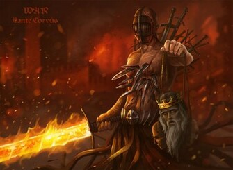 War Four Horsemen Of The Apocalypse By Dan Dantecyberman On