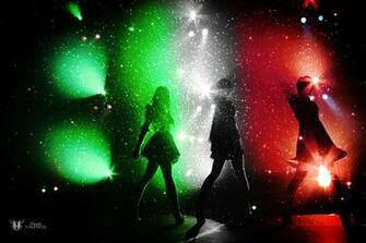 Green And Black Abstract Painting Perfume Band J Pop HD
