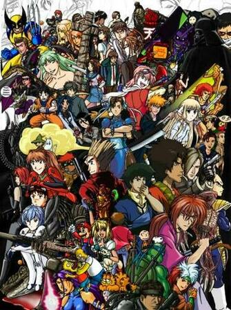Darkstalkers Metroid Star Wars Samurai Champloo Rurouni Kenshin Vegeta