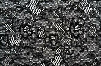 Black Lace Patternbackground From With Pattern Form