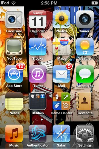 Pre Fairy Tail Wallpaper For iPhone And Itouch By Dotkustomize On