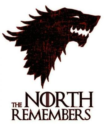 The North Remembers Game Of Thrones S Print By Green N
