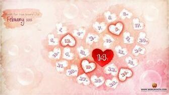 Impress Moment February Desktop Calendar Wallpaper