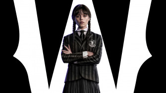 Wednesday Addams Jenna Ortega Netflix Series Poster 4k Wallpaper