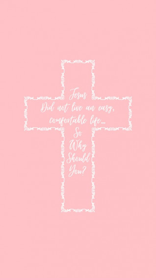 Pink Christian Wallpaper