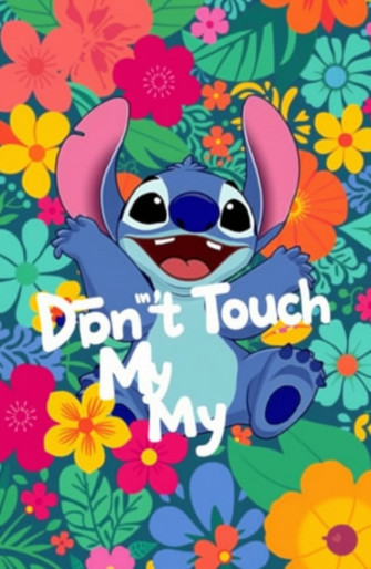 Don T Touch My iPad Stitch Wallpaper