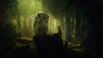 Owls Artwork Wallpaper High Quality