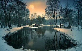 Never Ending Winter Desktop Pc And Mac Wallpaper