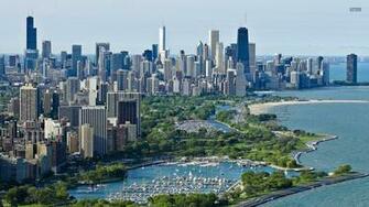 Pretty Chicago Harbor Illinois Desktop Pc And