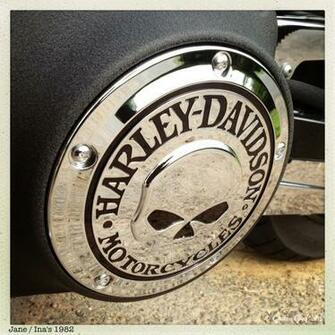 Harley Davidson Number One Skull Logo