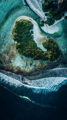 Overhead Photograph Amazing Nature Landscape Photography