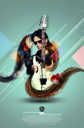 Steve Vai By Zulfaahmadgraphic