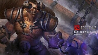 Bradwarden The Centaur Warrunner Dota Hero Game HD Wallpaper Full
