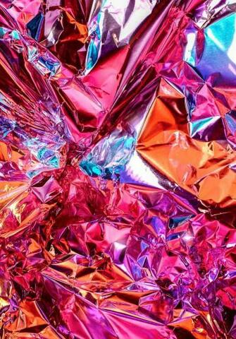 Holographic Surface Art Club iPhone Wallpaper Background