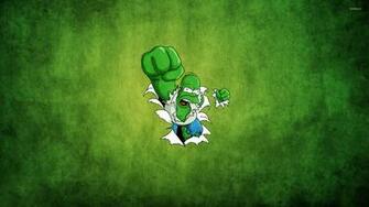Hulk Homer Wallpaper Cartoon