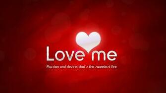 Love Me Red Wallpaper Image