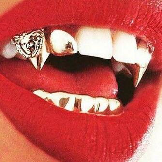 Pinterst Blessed187 Grillz Gold