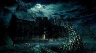 Spooky House Wallpaper